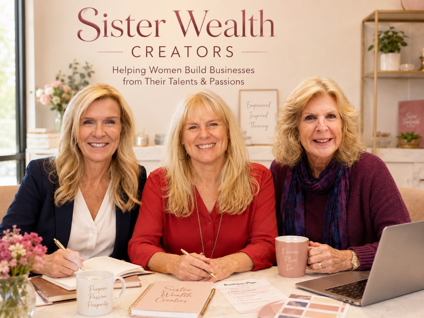 Patricia, Joanne and Sue — Sister Wealth Creators